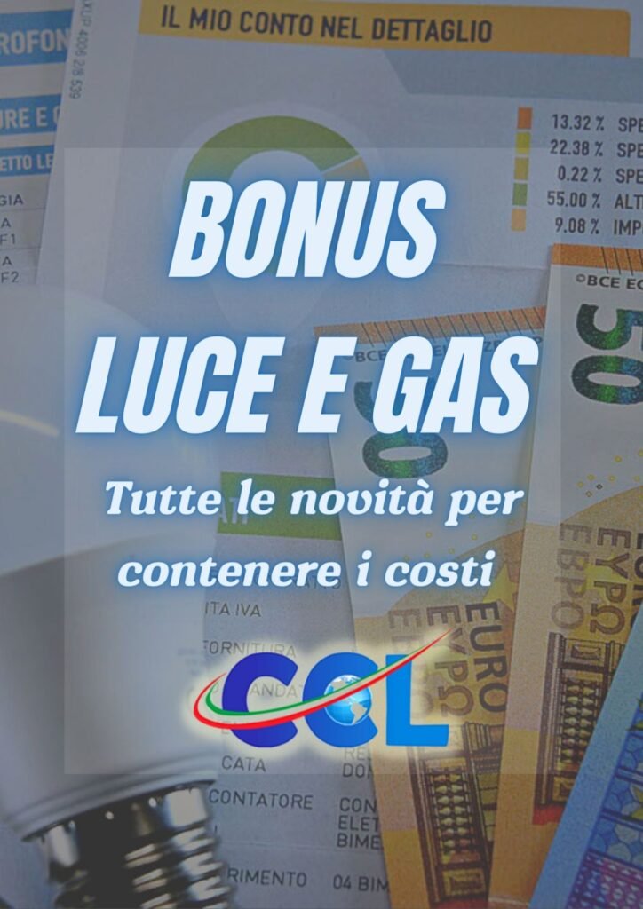Bonus luce e gas 2022: come ottenerlo