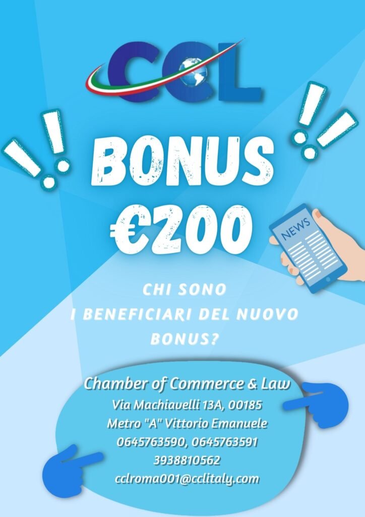 Bonus 200 euro: a chi spetta