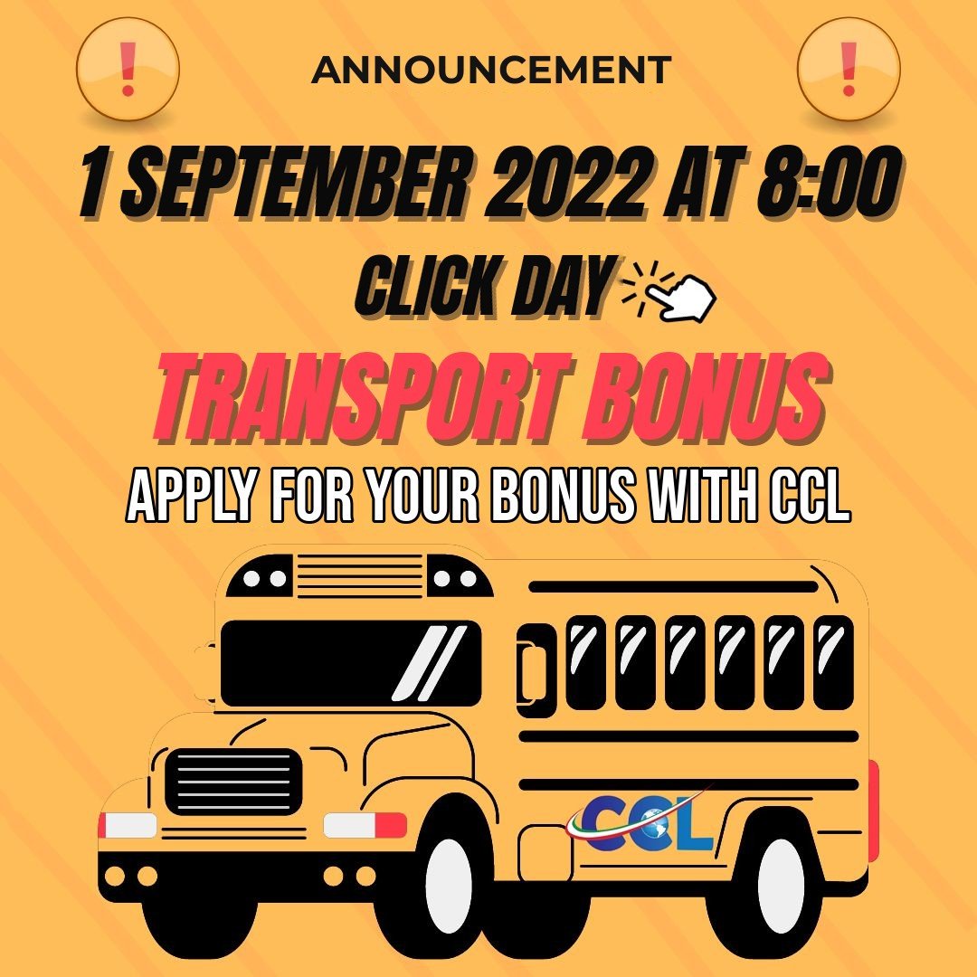 Transport bonus 2022: apply too